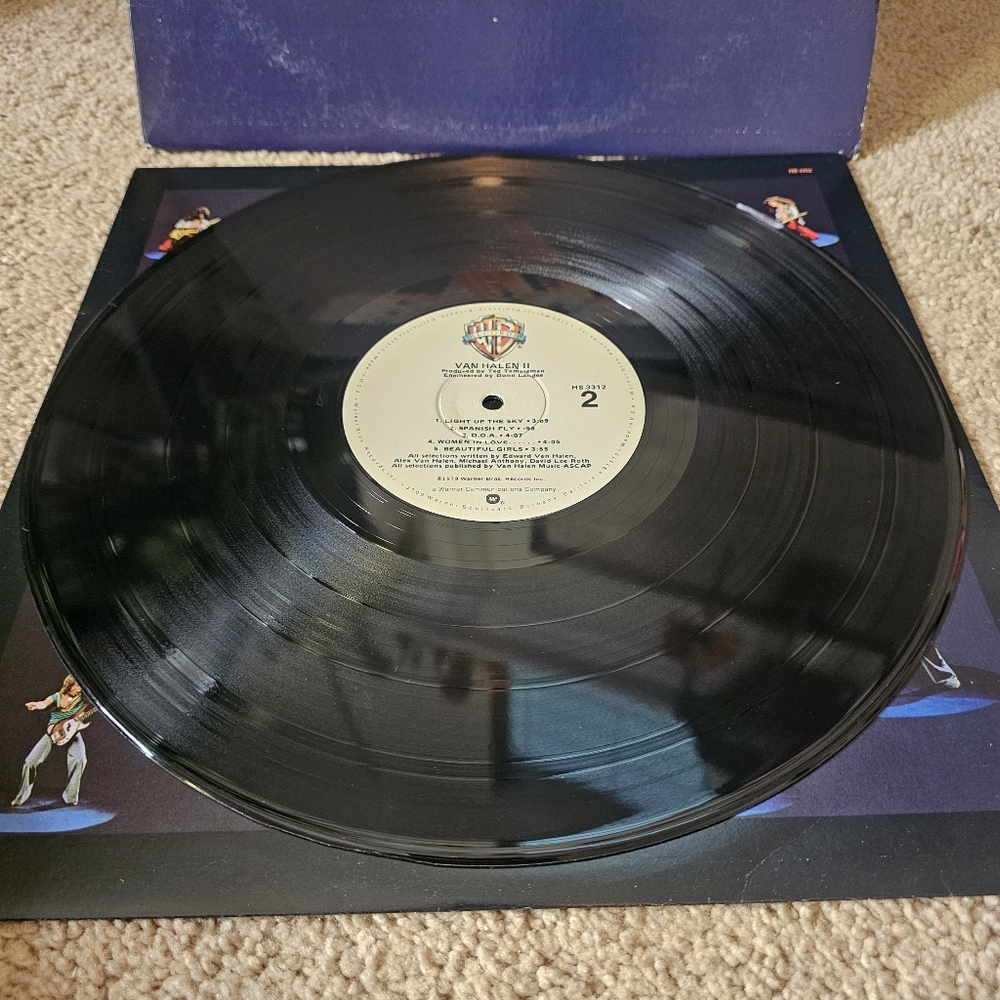 Van Halen - Van Halen II Vinyl Record - 1979 Warner Bros. Records, VG/VG+ - Picture 7 of 7